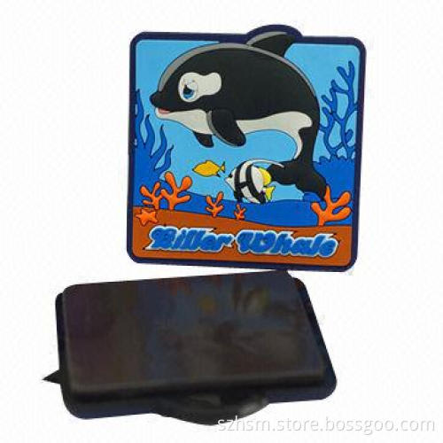 Customized 3D Embossed Cartoon Image Refrigerator Magnet